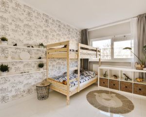 papel pintado infantil selva