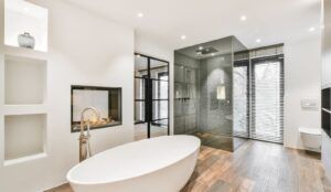 papel pintado baño