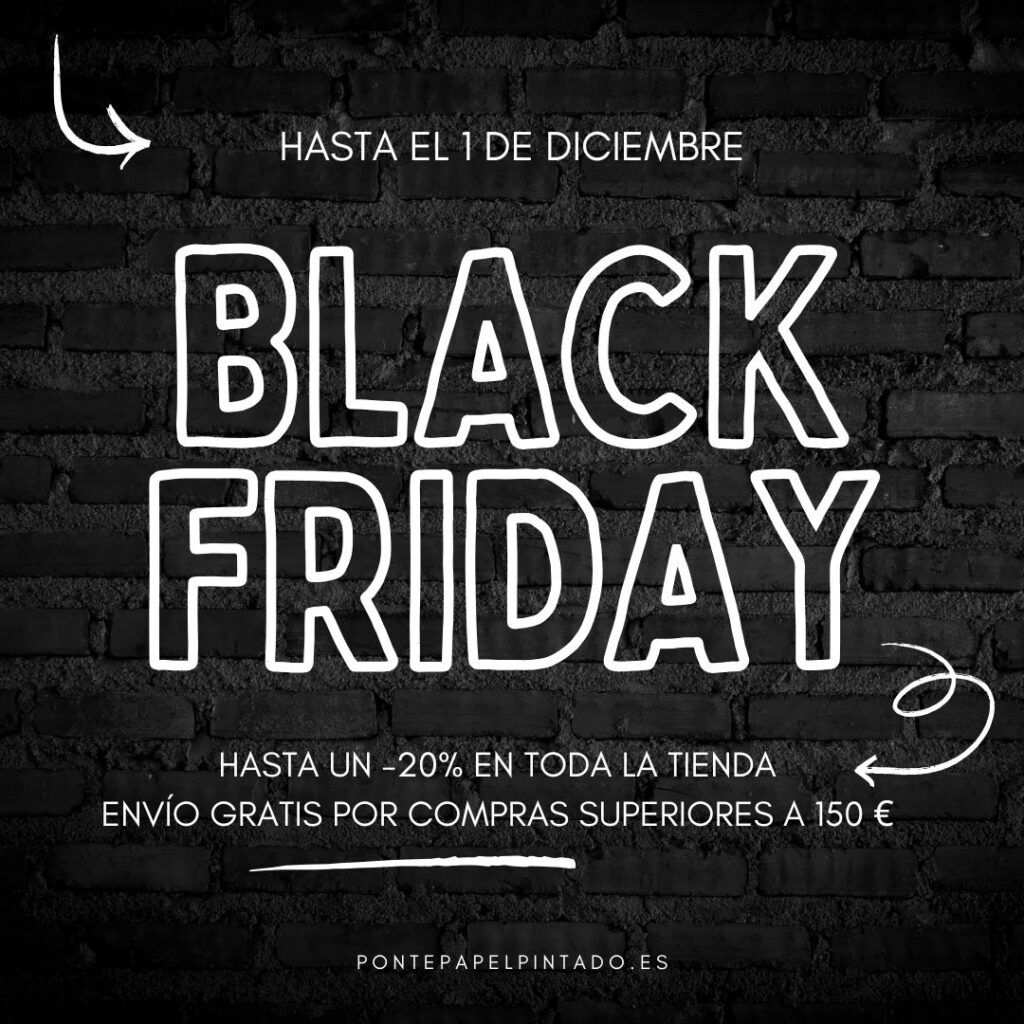 black friday papel pintado