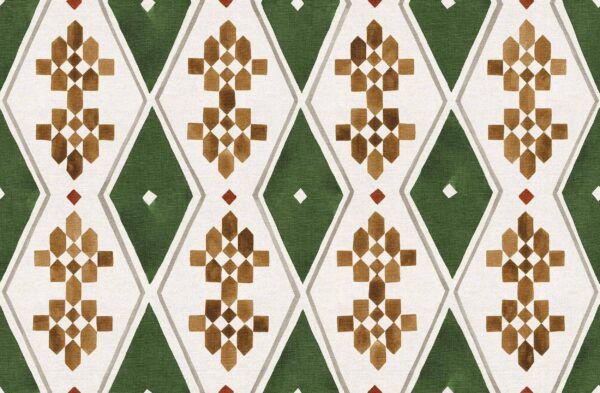 Papel pintado Beldi Rugs Leaves