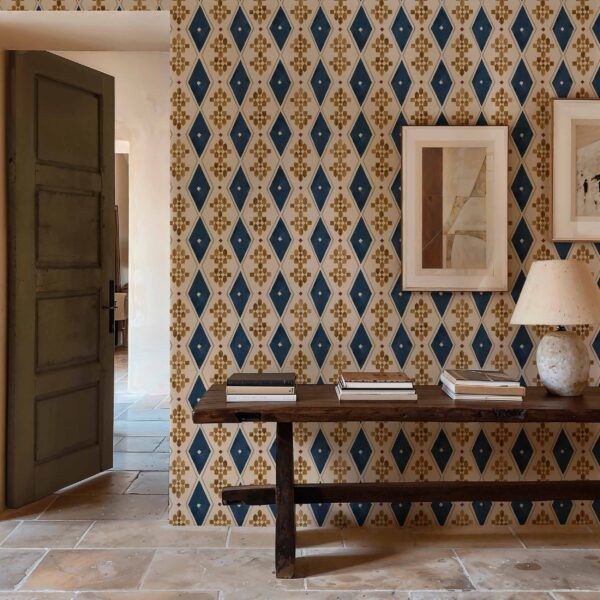 Papel pintado Beldi Rugs Ultramarine - Imagen 2