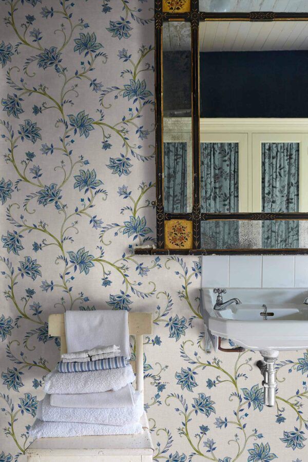 Papel pintado Lily Blue - Imagen 2