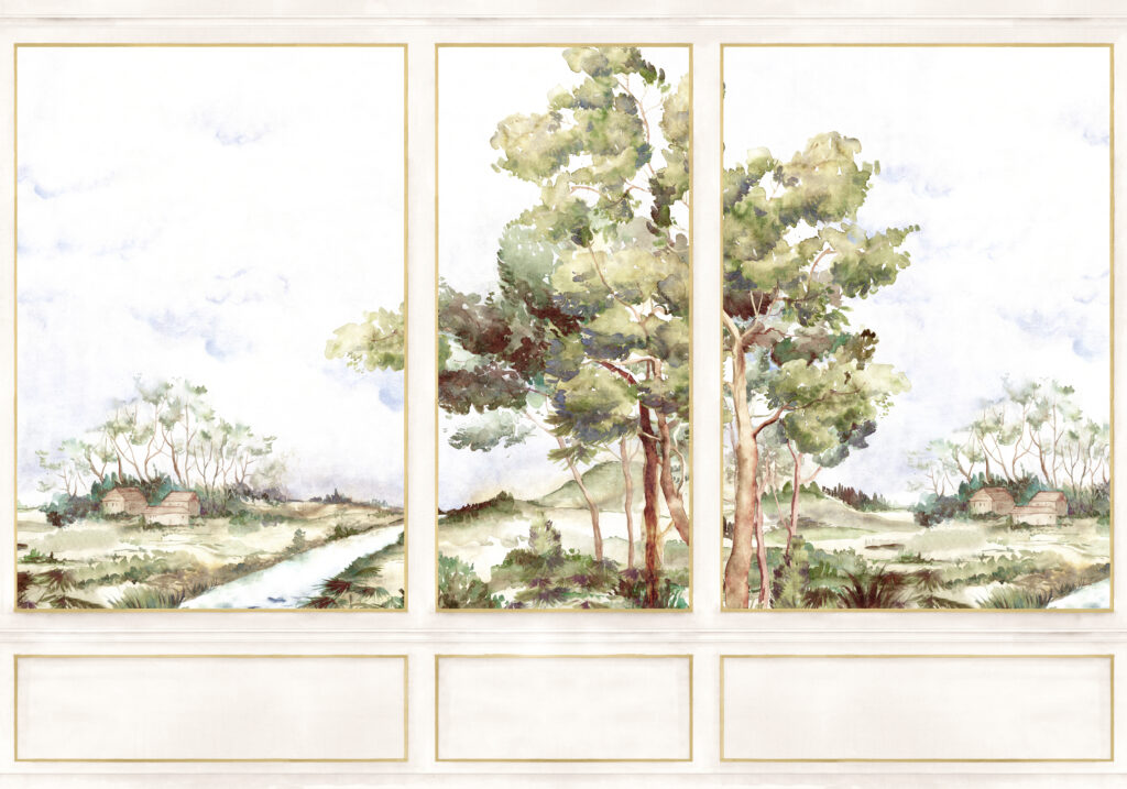 Mural de papel pintado Damaskus View