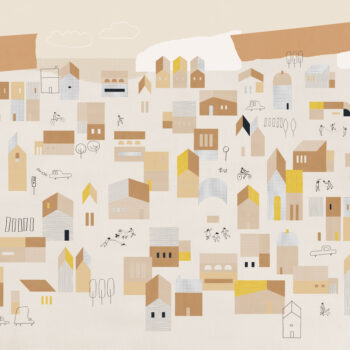 Mural de papel pintado Hometown
